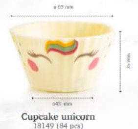 CUPCAKE UNICORN PZ. 84 -D-