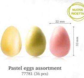 PASTEL EGGS ASSORTMENT PZ. 36