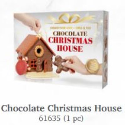 CHOCOLATE CHRISTMAS HOUSE PZ. 1 -d-