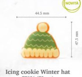 ICING COOKIE WINTER HAT PZ. 75