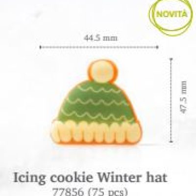 ICING COOKIE WINTER HAT PZ. 75