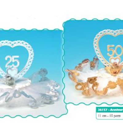 ANNIVERSARIO CUORE LAME’ 25° FLOREAL 36157