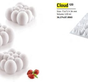 STAMPO SILICONE 71X71X34 CLOUD 120