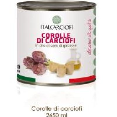 CARCIOFI FETTINE AL NATURALE ML 2650 ITALCARCIOFI