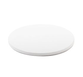 CAKEBOARD WHITE D.40 H.1,2 DECORA