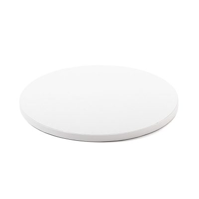 CAKEBOARD WHITE D.40 H.1,2 DECORA