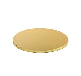 CAKEBOARD GOLD D.30 H.1,2 DECORA