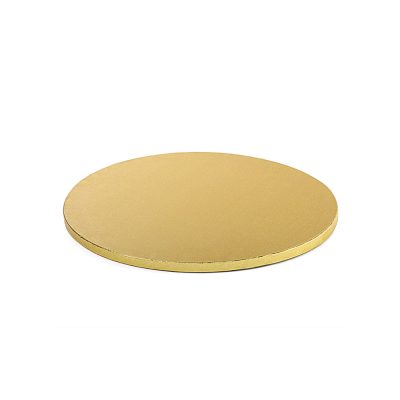 CAKEBOARD GOLD D.30 H.1,2 DECORA