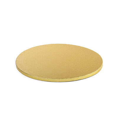 CAKEBOARD GOLD D.36 H.1,2 DECORA