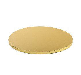 CAKEBOARD GOLD D.40 H.1,2 DECORA