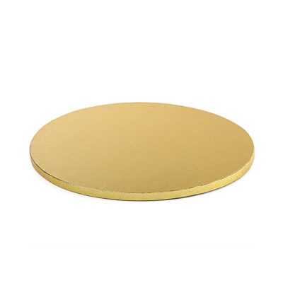 CAKEBOARD GOLD D.40 H.1,2 DECORA