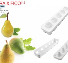 STAMPO SILICONE PERA & FICO