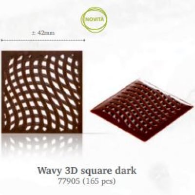 WAVY 3D SQUARE DARK PZ. 165