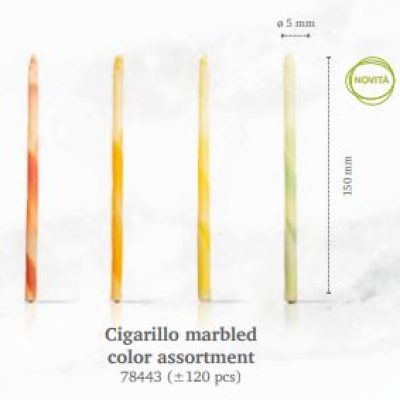 CIGARILLO MARBLED COLOR ASS. PZ. 120