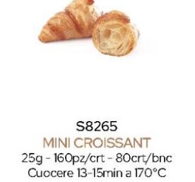 MINI CROISSANT GR 25 PZ 160(S8265) DLF