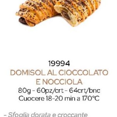 YULE CHOCO NUISETTE PAC GR 80 PZ 60 (1999400) DELI