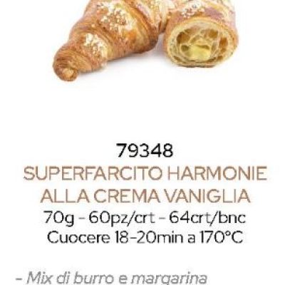 CROISSANT HARMONIE CREMA 70G PZ60 (79348) DLF