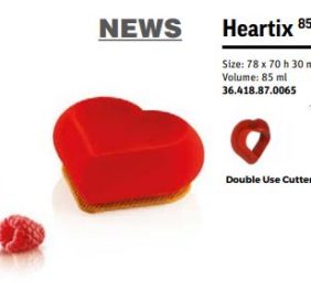 HEARTIX 85 – STAMPO SILICONE 78X70X30 + CUTTER