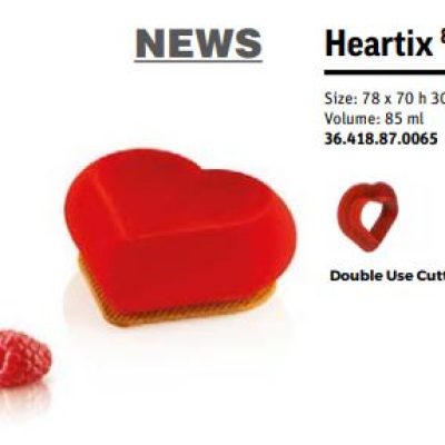 HEARTIX 85 – STAMPO SILICONE 78X70X30 + CUTTER