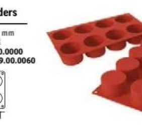 STAMPO SILICONE N.8 CILINDRI D.63 H.40