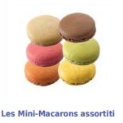 MINI MACARONS ASSORTITI PZ.576