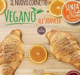 CORNETTO VEGANO DRITTO ARANCIA GR.80 PZ.38 PREL.