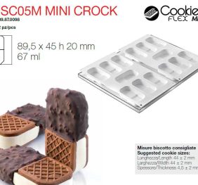 SET 2 STAMPI SILIC.+VASSOIO MINI CROCK (MINI BON)