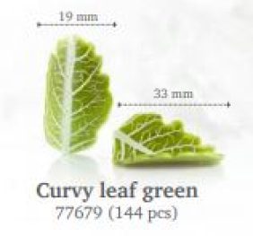 CURVY LEAF GREEN PZ. 144 (77796)