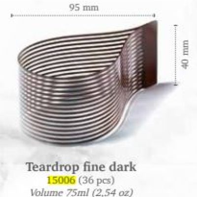 TEARDROP FINE DARK PZ. 36