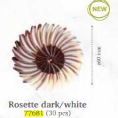 ROSETTE DARK/WHITE PZ. 30