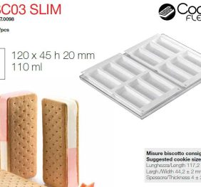 STAMPO SILICONE BISC 03 SLIM (CEREAL LONG) —