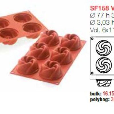 STAMPO SILICONE N.6 VERTIGO D. 77 H. 37