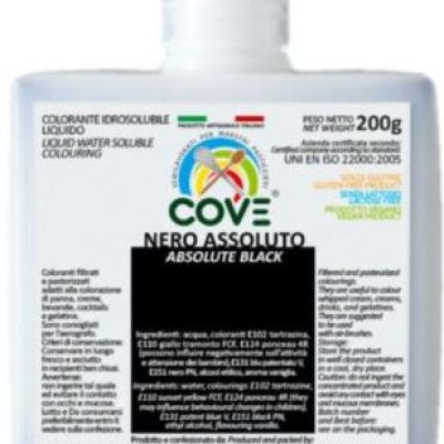 FLACONE COLORE NERO GR 200