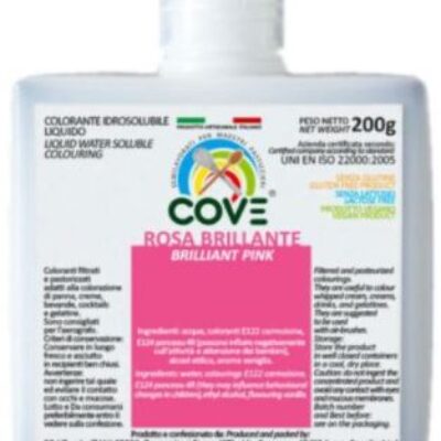 FLACONE COLORE ROSA GR 200 COVE