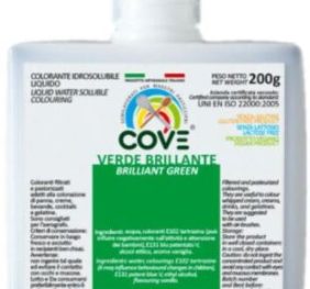 FLACONE COLORE VERDE GR 200