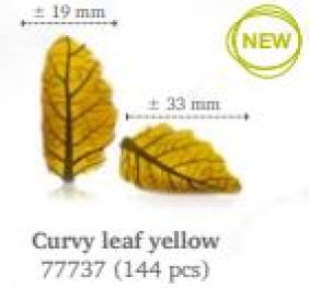 CURVY LEAF YELLOW PZ. 144