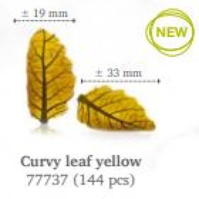 CURVY LEAF YELLOW PZ. 144