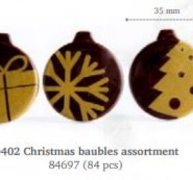 D402 CHRISTMANS BAUBLES ASSORTMENT PZ. 84