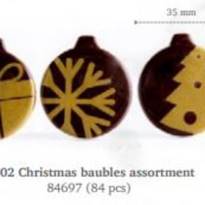 D402 CHRISTMANS BAUBLES ASSORTMENT PZ. 84