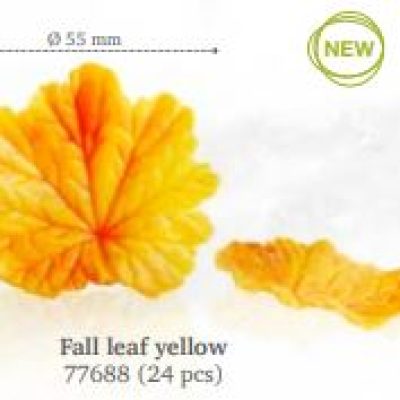 FALL LEAF YELLOW PZ. 24