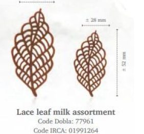 LACE LEAF MILK ASSORTMENT PZ. 180