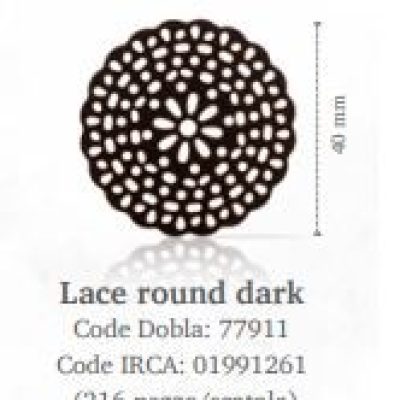 LACE ROUND DARK PZ. 216