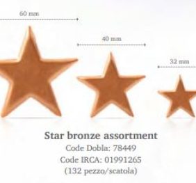 STAR BRONZE ASSORTMENT PZ. 132