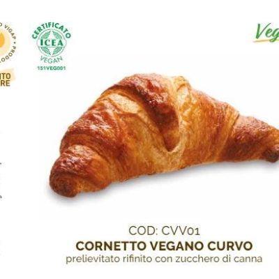 CORNETTO VEGANO CURVO VUOTO 85GR 50PZ (CVV01)