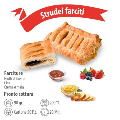 STRUDEL FRUTTI DI BOSCO 90GR 50PZ (SFB)