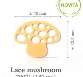 LACE MUSHROOM PZ. 180