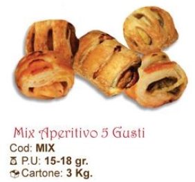 MIX APERITIVO 5 GUSTI ASSORTITI (MIX)