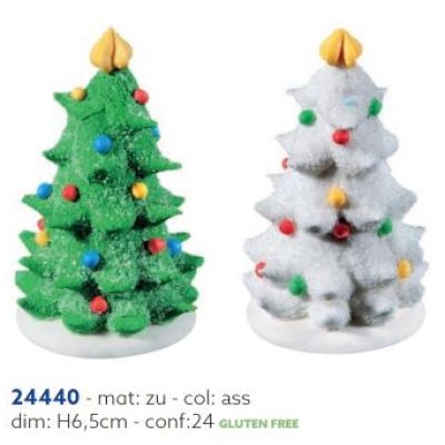 ASSORTIMENTO ALBERI NATALE ZUCC. PZ.24 AMBRA’S