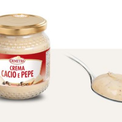 CREMA CACIO E PEPE VASO GR.550X6