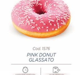 DONUT PINK GLASSATO 55 GR PZ. 48 BAKER